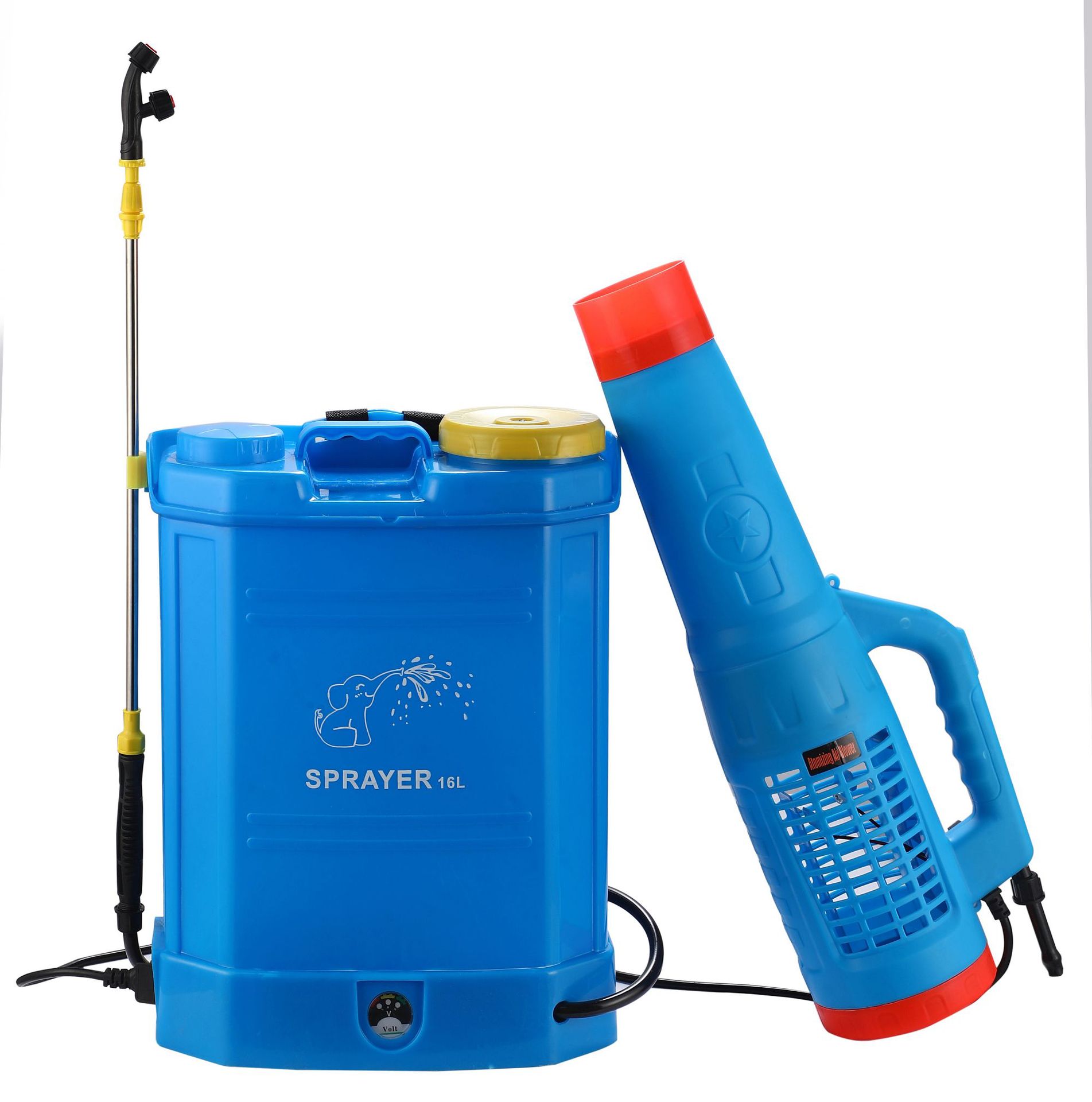 Pulverizador eléctrico de mochila, nuevo tipo de pulverizador de pesticidas, pulverizador manual, pulverizador desinfectante de alta presión, pulverizador de niebla para pesticidas.