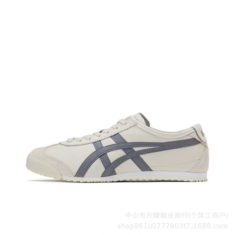 Кроссовки Onitsuka Tiger Mexico 66, двуслойная коровья кожа, повседневный унисекс дизайн