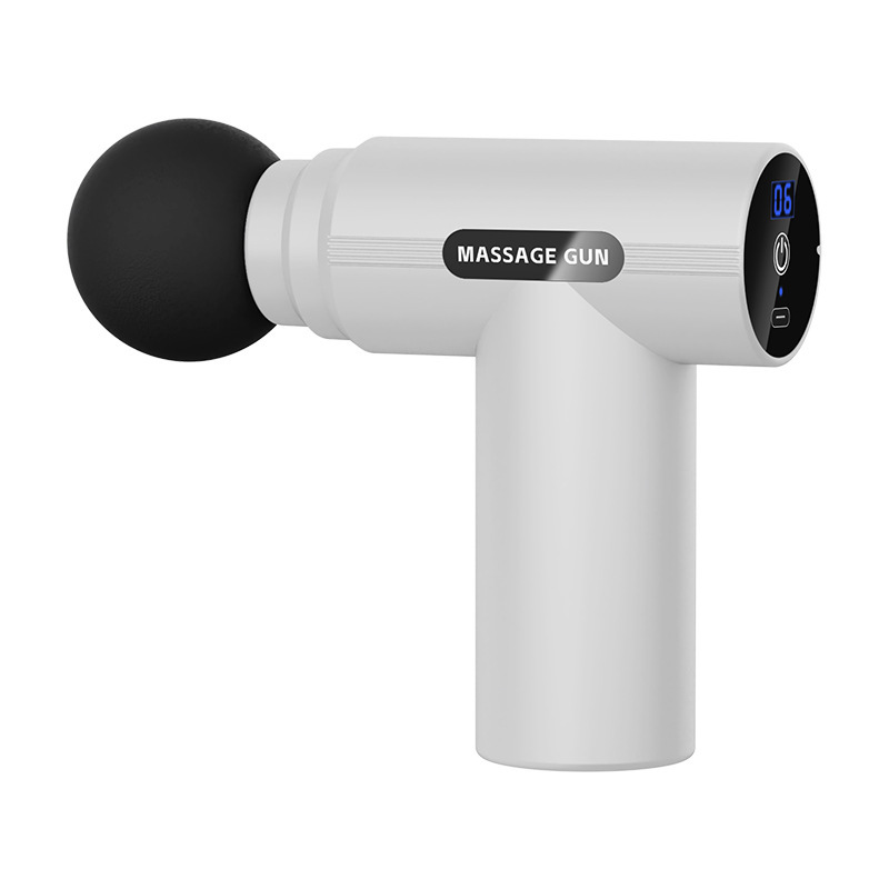 メーカー卸売りの新型ミニデジタル筋膜銃小型筋肉マッサージ器電気強力マッサージ銃代発|undefined