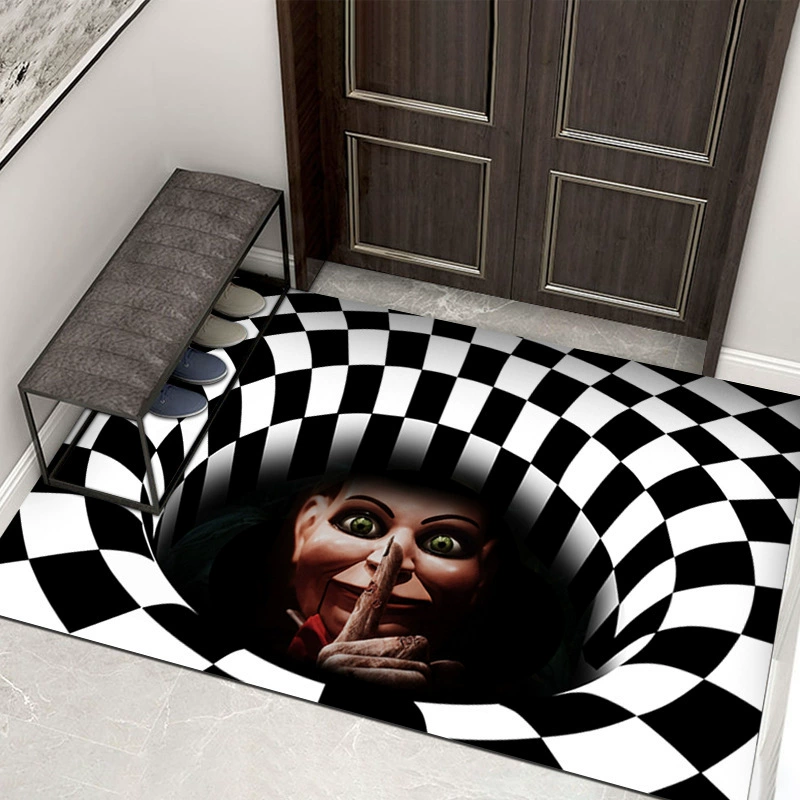 Износостойкий коврик, хэллоуин, 3D