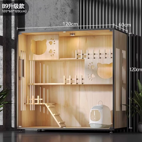 ★ The shopkeeper recommends ★ TB9 upgrade log color 120x60x120cm [luxury villa]