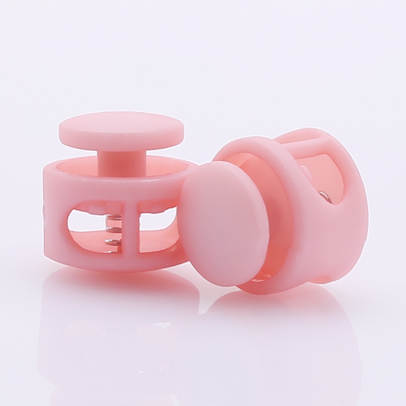 Soporte para hebillas de resorte de plástico teñidas a medida, mochilas, mochilas, zapatos antideslizantes, cintura de pantalón, hebillas de ajuste de cuerda