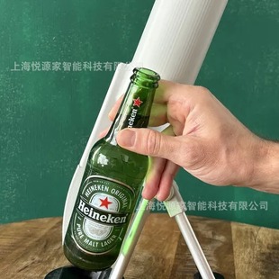 �羳Hands-Free Push Down Bottle Opener for Beer����ʽ�_ƿ��