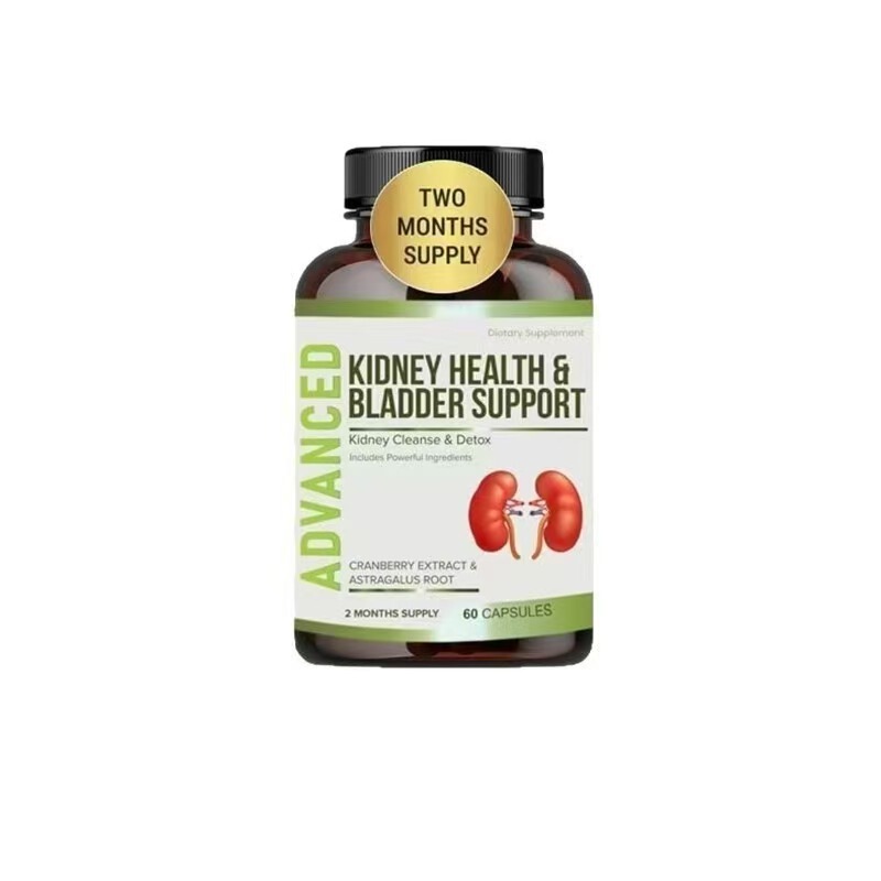Cross-Border Supply of Kidney Cleansing Capsules Supplements for Bladder Health, Popular on Amazon Independent Websites, Factory Direct Sales