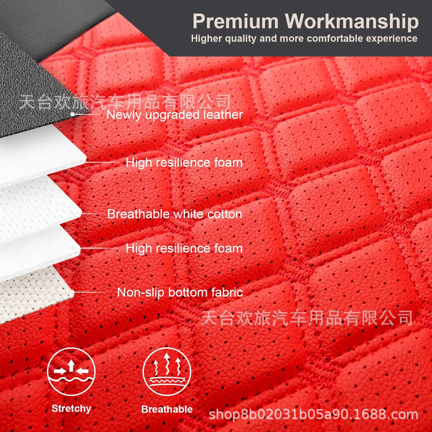 [Border-Border] Wrangler Unlimited 07-17 Special Wrangler Fully Surrounded Car Seat Cover Seat Cushion