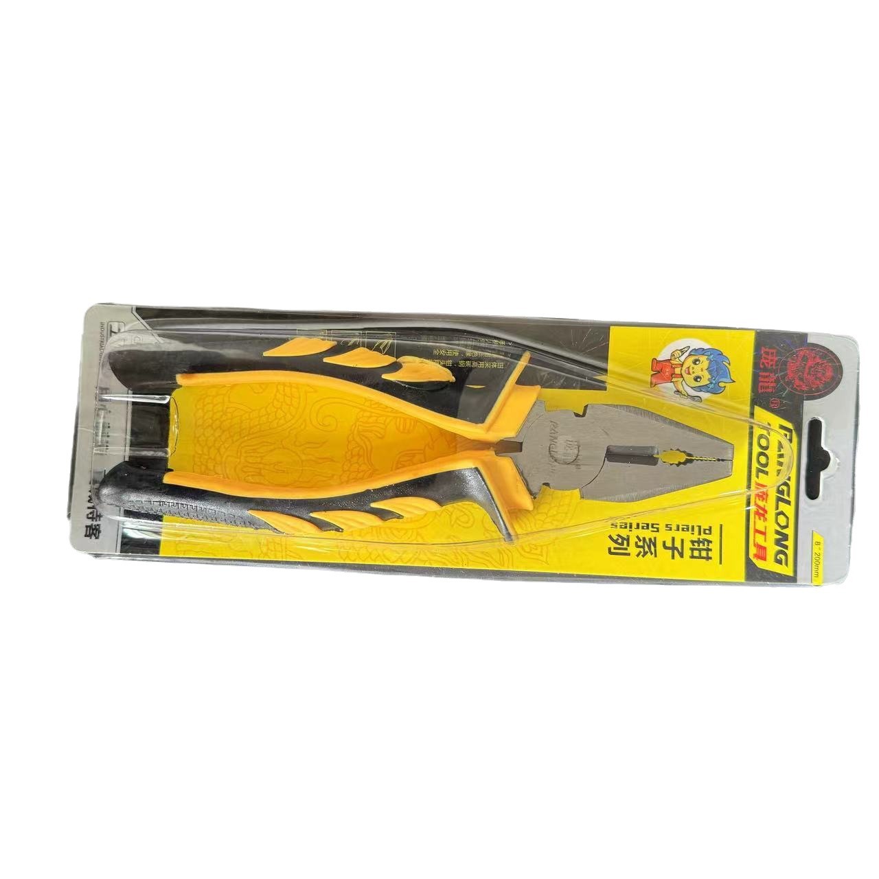 Fabricante 8 acero Geely manejar mango a rayas alicates de alambre Alicates de punta afilada Alicates de punta diagonal alicates de tigre herramientas de hardware