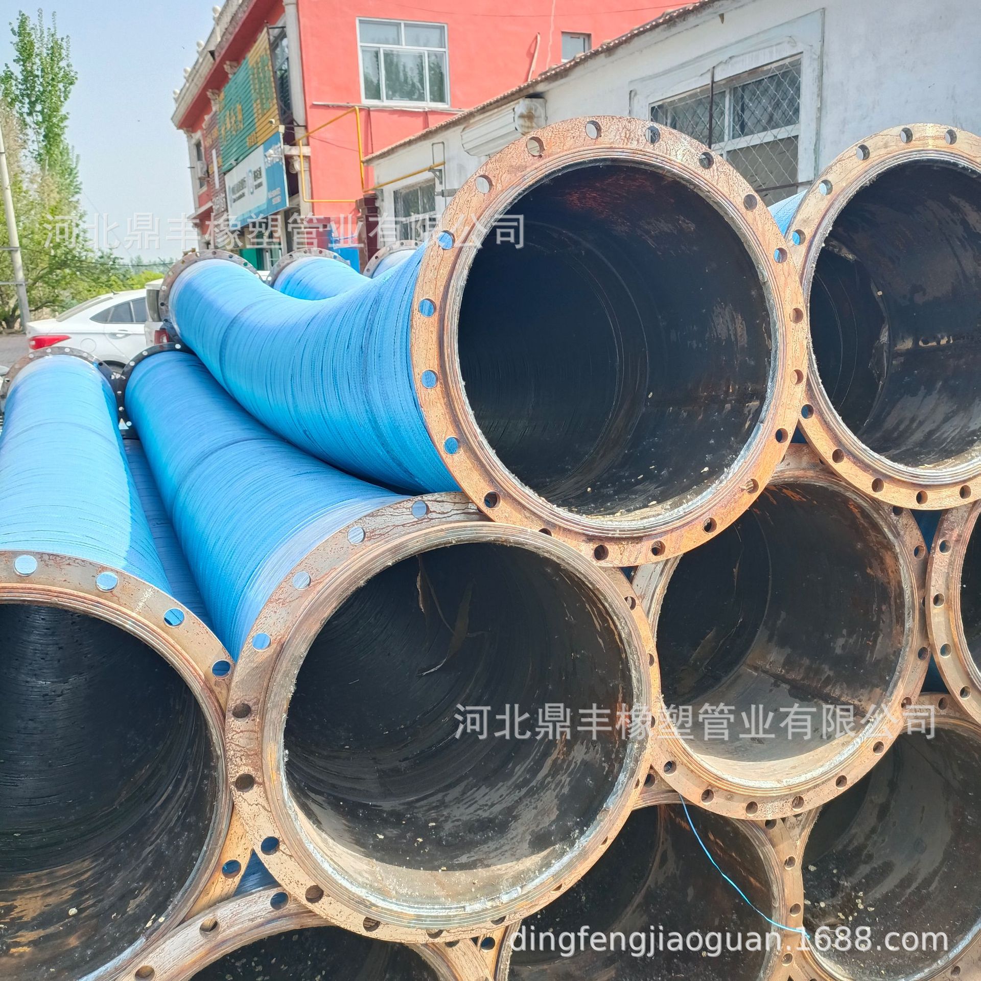 现货供应 DN200 大口径泥浆胶管 6寸 8寸吸排水钢丝胶管 量大优惠