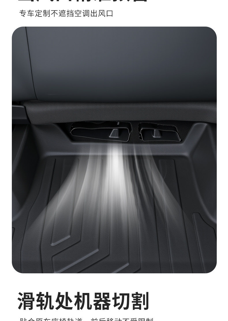 Suitable for Avita 06/07/11/12 TPE car floor mats 5D full coverage threshold floor mats car interior accessories