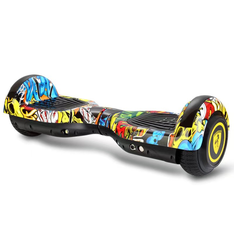 Scooter de equilibrio eléctrico inteligente de dos ruedas para niños transfronterizos de 7 pulgadas