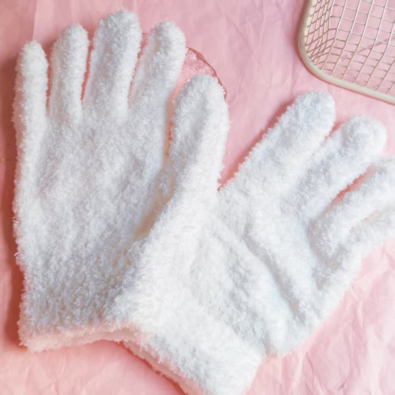 흰색 장갑 [개별 포장]