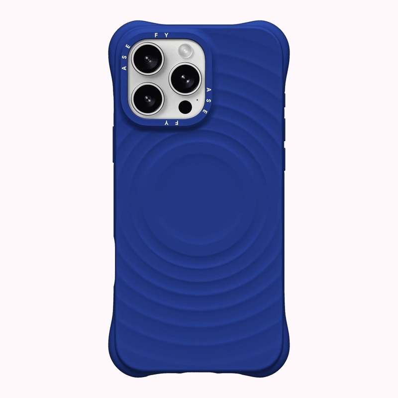 トップバージョンのcaseti共同ブランドウェーブ携帯電話ケースは、Apple iPhone16ProMax1415磁気シリコンケースに適しています。|undefined