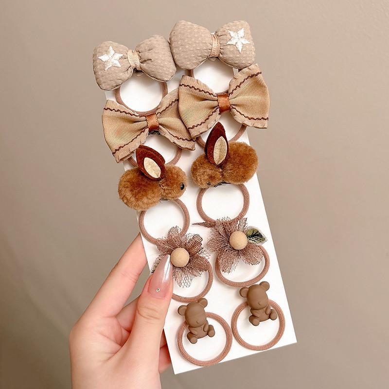 Cuerdas de cabello de alta elasticidad sin costura, anillo de cabello de cola de caballo, cuerdas de cabello de correa femenina, cuerdas de cabello de bola simple, cubierta de cuero cabelludo