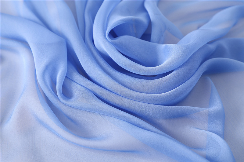 Sciarpa in tinta unita Sciarpa sottile e grande Turismo Protezione solare Decorazione Fotografia Scialle Sciarpa in crepe liscio in tinta unita_voghion.com