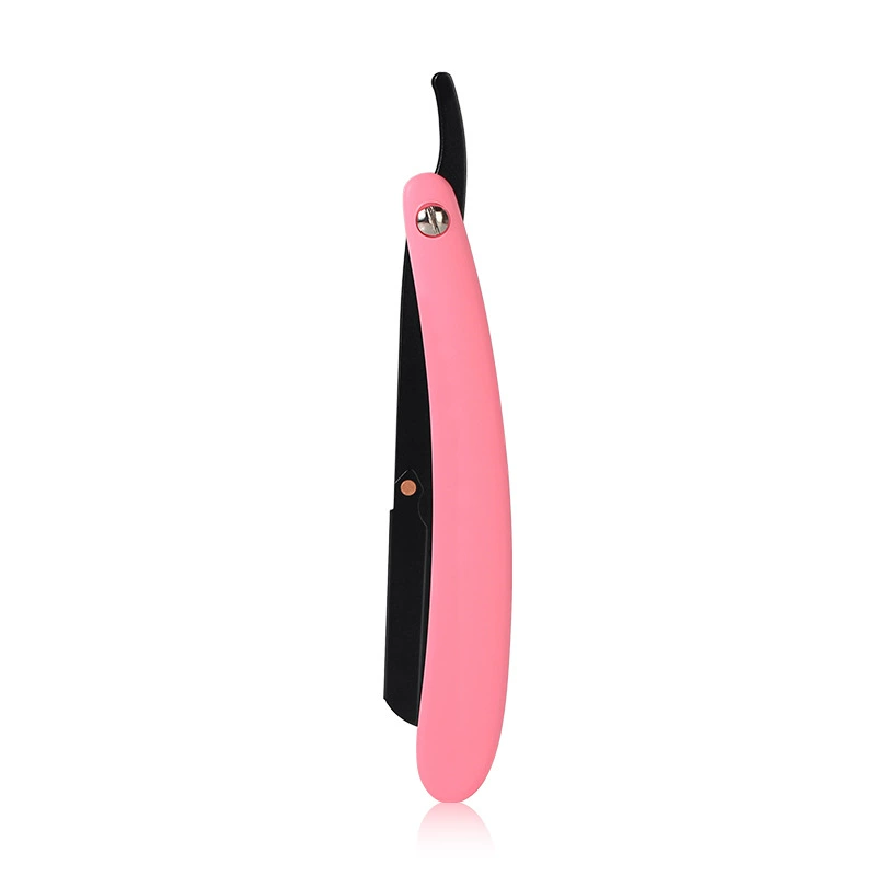 Fuchsia old-fashioned handle, razor shaving
