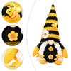 Knitted hat, doll, decorations, suitable for import, new collection, bee