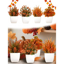 X 74567 Mini artificial potted ornament ����������԰ڼ�