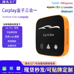 Simsiz Carplay Box MTK 8G+128G Android Avtomobil Qoşulma Boxu
