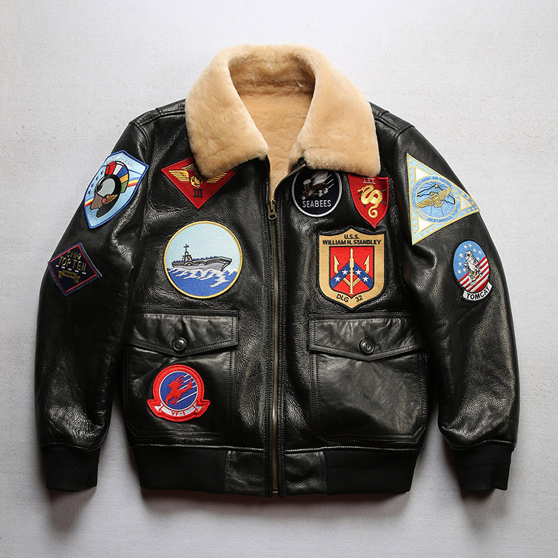 Zhuo Lingyun pilot pilot all -in -one jacket male Tom multi -label…