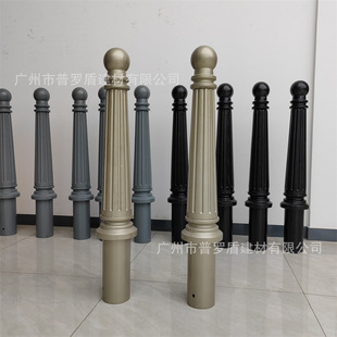 Cast Iron Roman Column Square Car Blocking Column Road Car Blocking Pile Roadblock Column Warning Isolation Roadblock Column