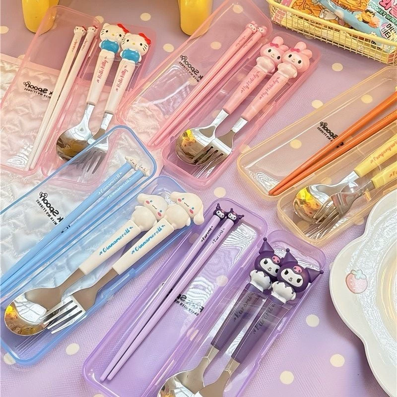 Мультяшная Yugui Dog вилка палочки для еды куклы формы удобная посуда