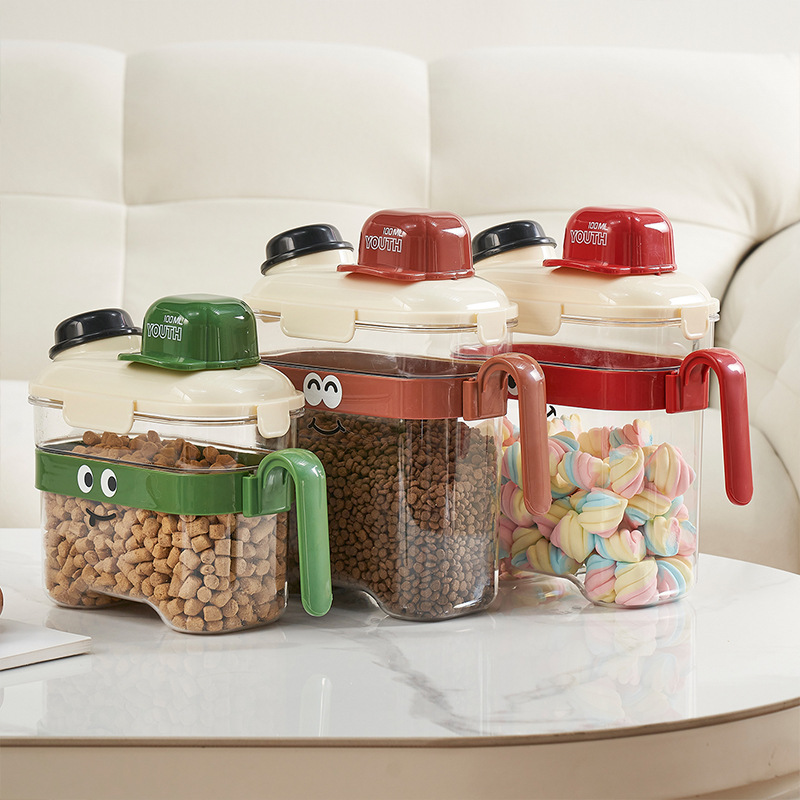 Cat Food Storage Bucket, Dog Food Sealed Container, Moisture-Proof Vacuum Storage for Pet Food, Snack Storage, Freeze-Dried Food Special Storage Box Cat Food Storage Bucket, Dog Food Sealed Container, Moisture-Proof Vacuum Storage for Pet Food, Snack Storage, Freeze-Dried Food Special Storage Box