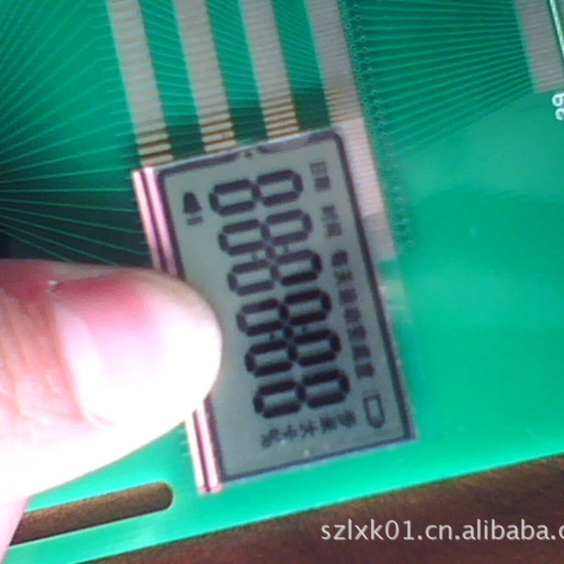 斑马条连接 LCD 液晶屏 HTN STN