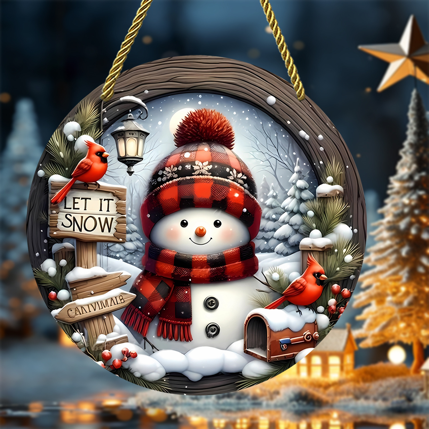 YK6018 크리스마스 눈사람