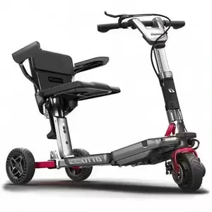 Foldable Electric Three-Wheeled Vehicle for Elderly People, Suitable for Traveling by Plane, Electric Mobility Scooter for Seniors