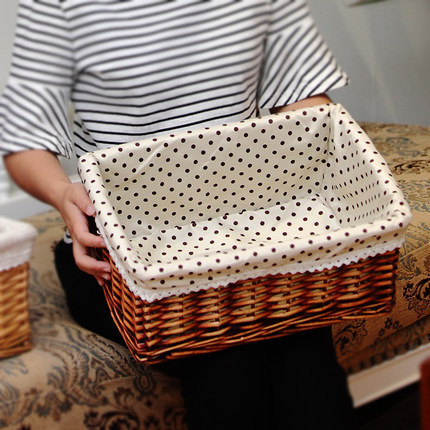 Cesta de ropa sucia de tela de caña grande cubierta de tela de tela de mano casa de alojamiento de hotel baño de cestas de ropa sucia