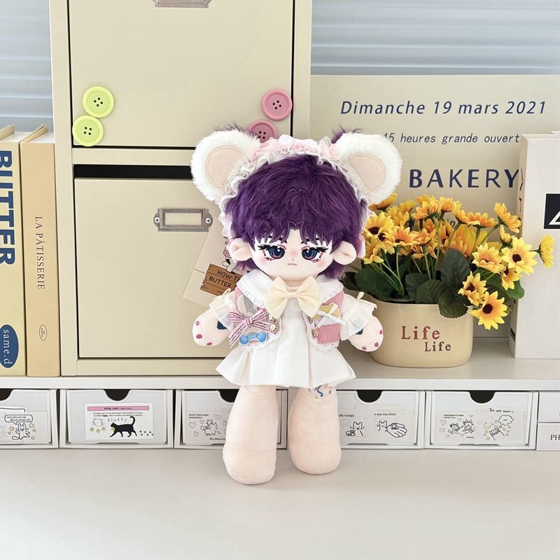 福瑞体夏以昼恋与深空祁煜棉花30cm沈星回秦彻周边娃娃毛绒娃衣装|undefined