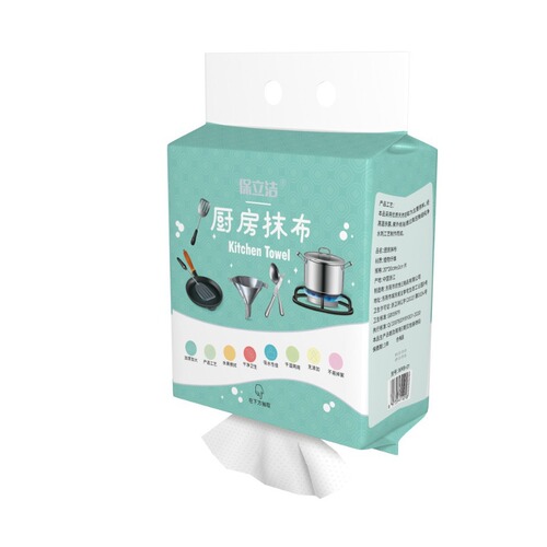 Kitchen hanging pull-out tissue, oil-absorbent paper towels, cleaning cloths, large-capacity absorbent multi-functional disposable cloths
