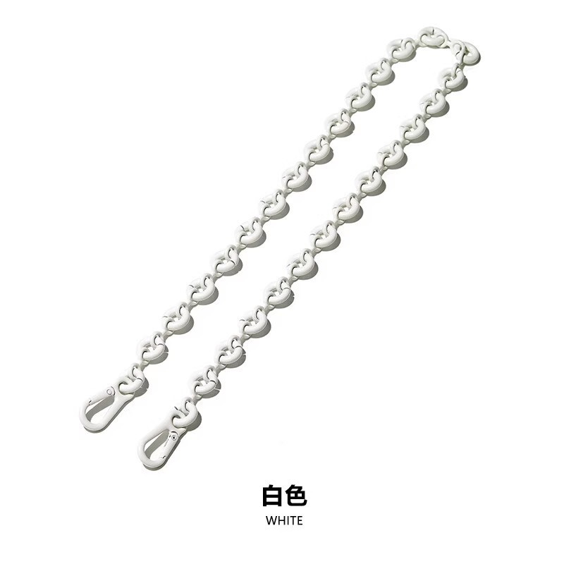 适用锣意威Goya甜甜圈女包链条包配件改造手提腋下包斜挎金属肩带|undefined