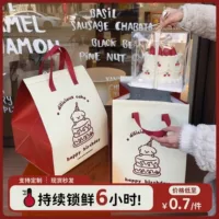 Новая коробка для торта на вынос 6-дюймовый 8-дюймовый день рождения десерт выпечка одноразовая упаковка на вынос и охлажденная оптом