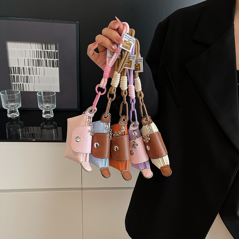 Trendy Nylon Mini Coin Purse Lightweight Waterproof Coin Key Pouch Fashionable Versatile Small Crossbody Bag