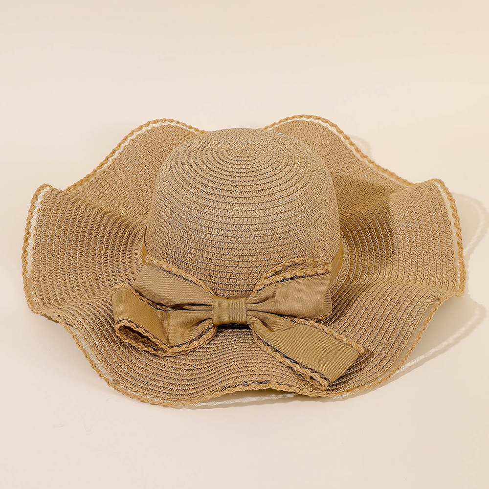 2023 nuevo sombrero para el sol UV femenino sombrero para el sol de vacaciones junto al mar