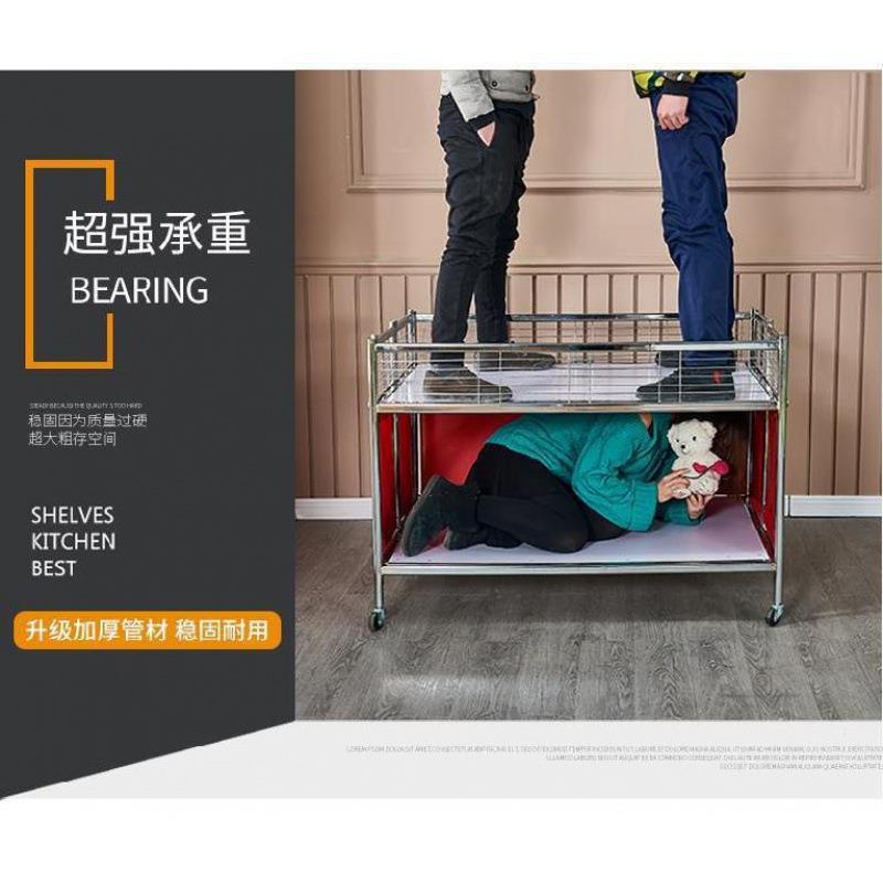 Small Flower Cart Shelf, Small Folding Stall Table, Portable Trolley, Earrings, Mobile Wheeled Stall Promotion Cart