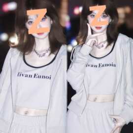 休闲时尚运动服套装女春秋季卫衣阔腿裤学院风韩系百搭跑步三件套