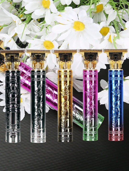 Corte de pelo eléctrico transfronterizo al por mayor retrógrado tallado impulsor eléctrico cabeza baldía de aceite impulsor eléctrico cortadora de plástico afeitar