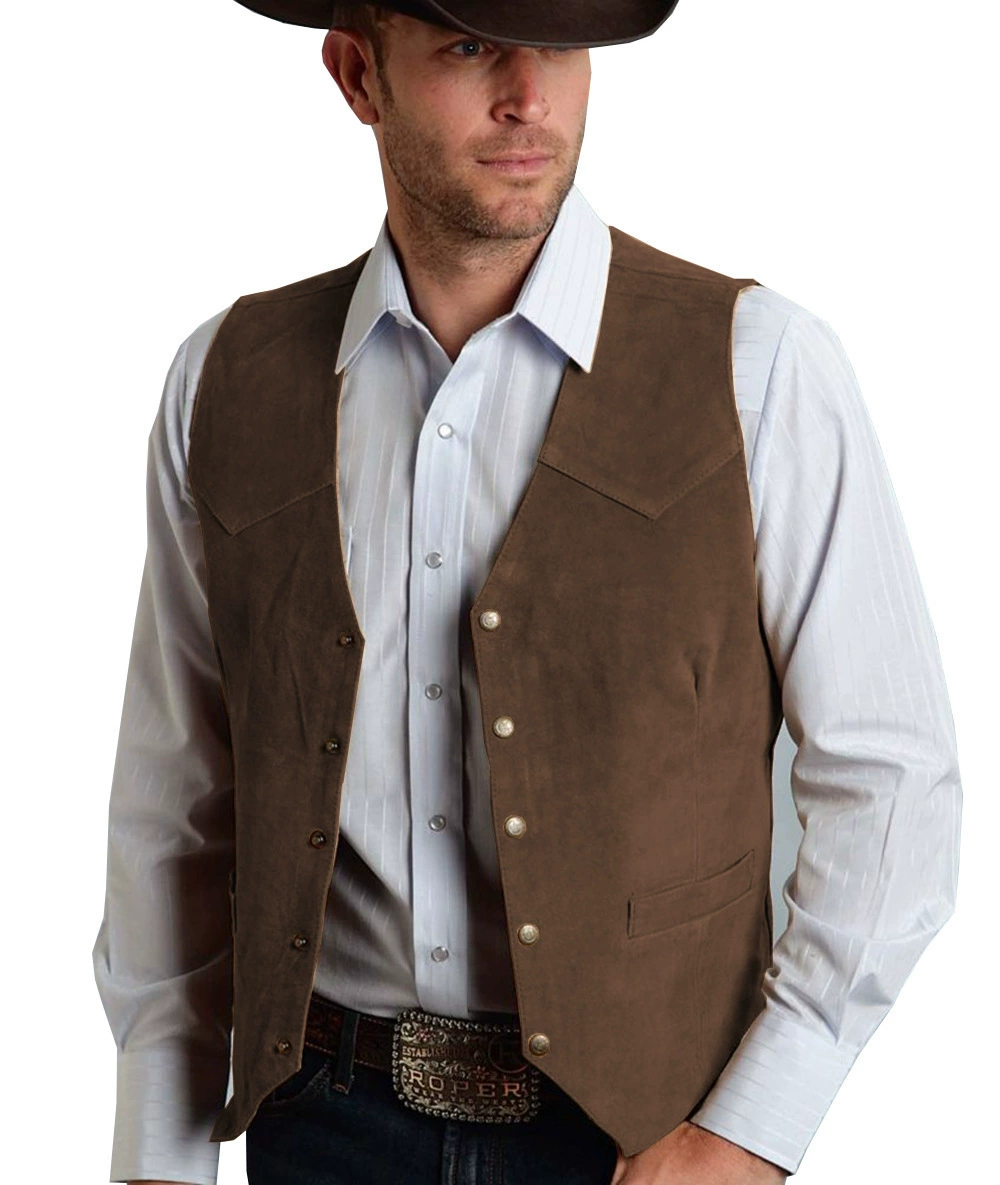 Костюм, металлический жилет, slim fit
