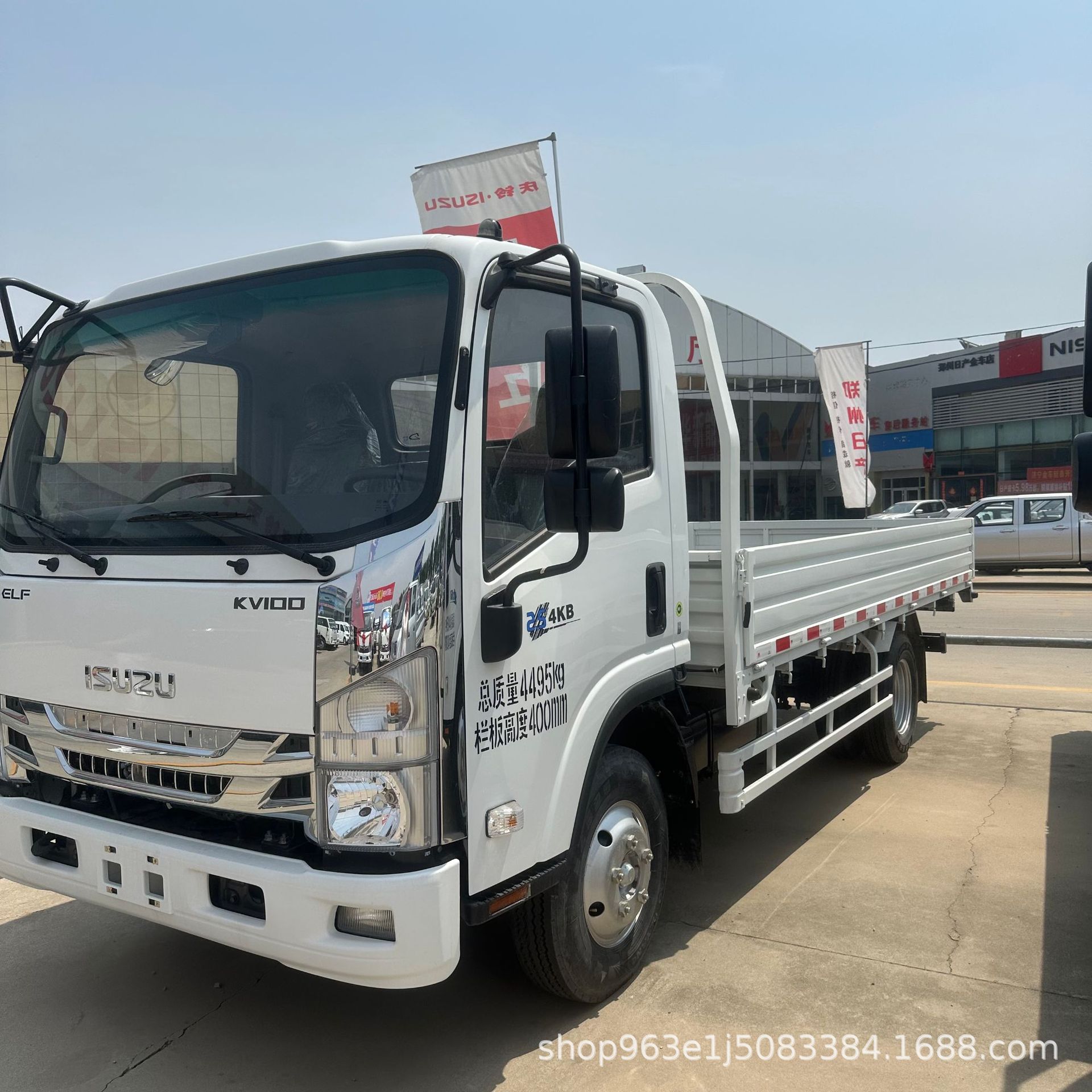 跨境出口东风平板小货车 平板运输车4.2-8.5米东风江铃五十铃