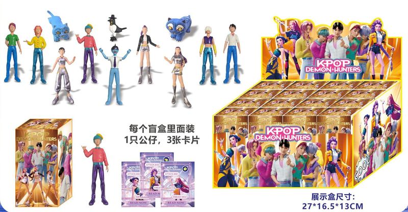 跨境 猎魔女团手办公仔明星拆拆乐摆件周边游戏公仔盲袋盲盒|undefined
