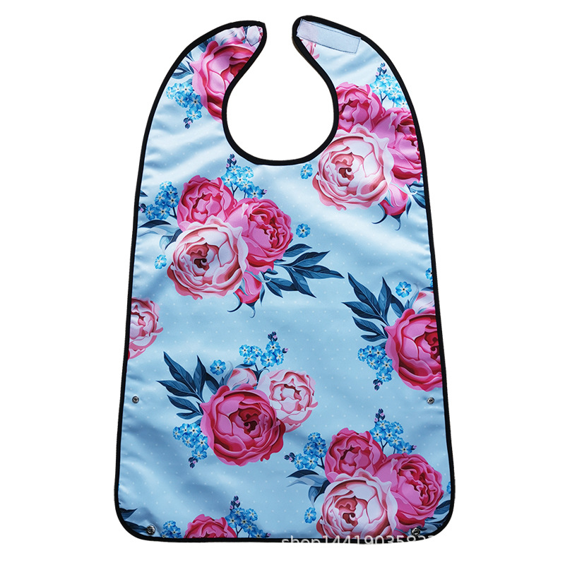 Suministro transfronterizo de Amazon Venta caliente babero para los ancianos comiendo babero de enfermería babero adulto en stock