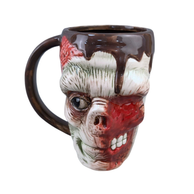 Taza de Halloween cuidadosamente seleccionada Taza de café con forma de bebé de calabaza Festival de fantasmas Taza de dibujos animados creativa con forma 3D