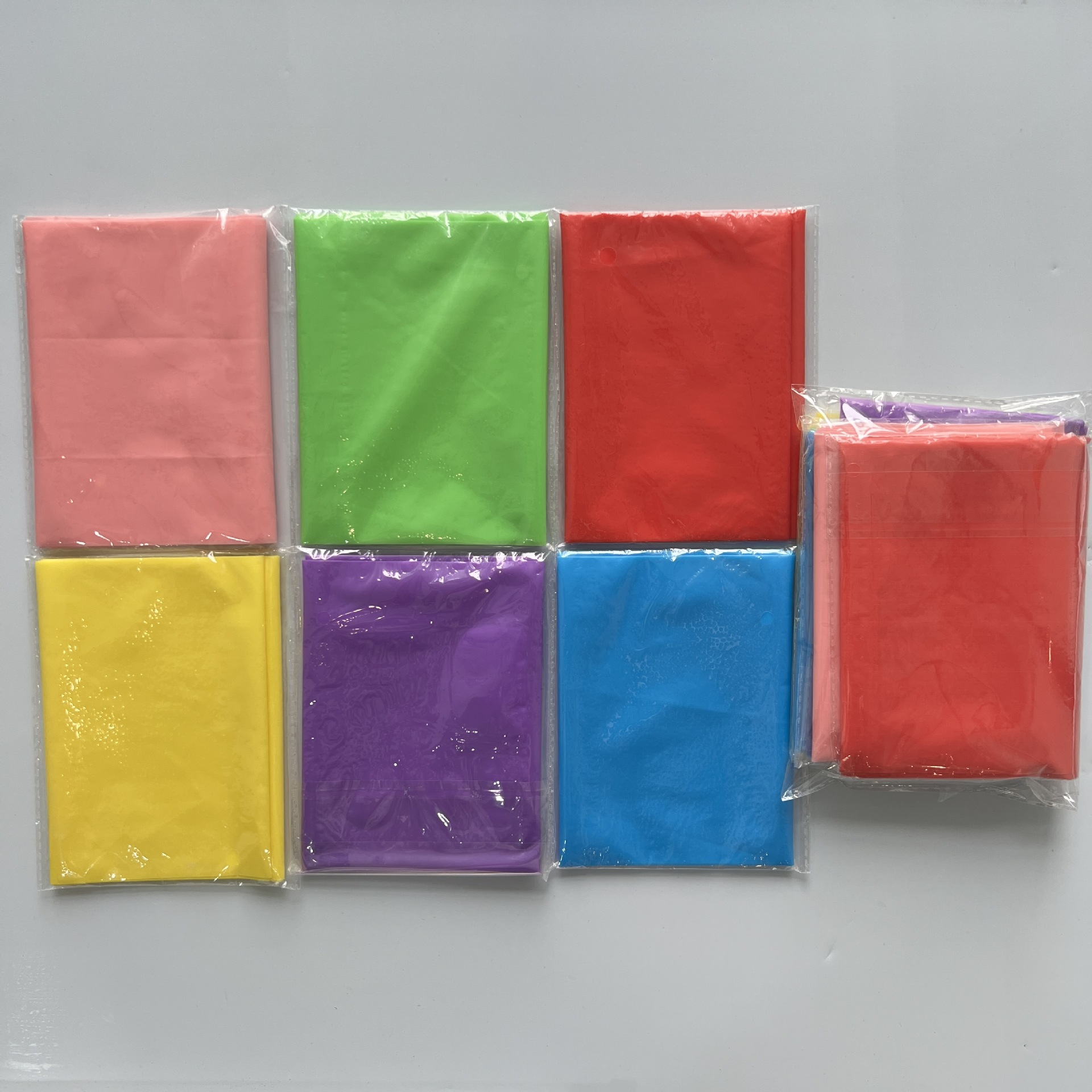Six pack yellow+red+pink+purple+blue+green