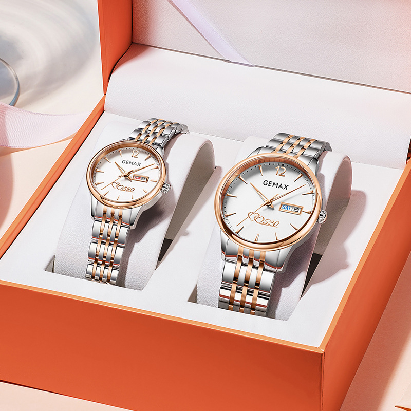 GEMAX/GEMAX Automatic Mechanical Watch Watch Men's and Women's 520 Couple's Watch Casual Fashion Watch 8292