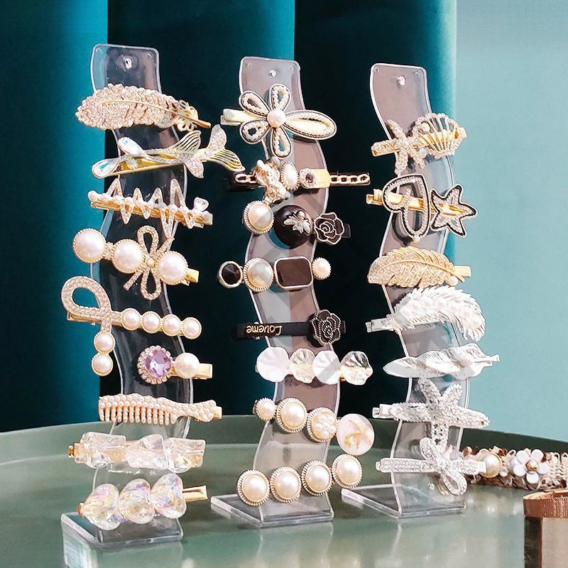Hairpin Display Stand Stall Props Storage Creative Popular Jewelry Hair Display Ins Display Stand Hanging Earrings