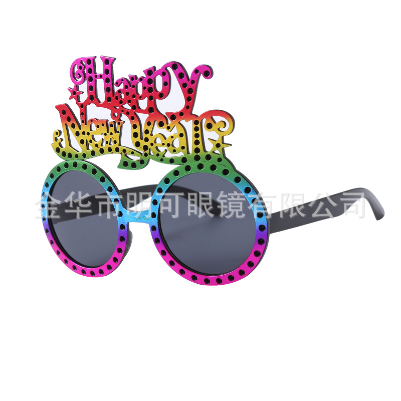 Lentes de Sol Decorativos para Fiesta de Año Nuevo en ABS