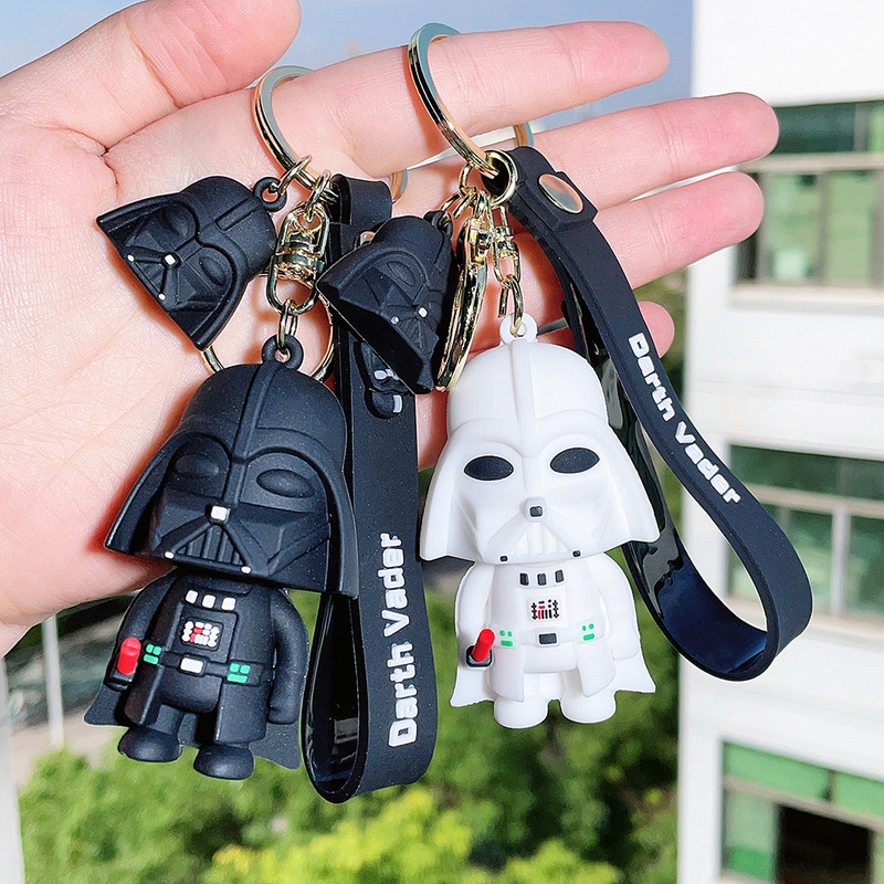 Star Wars Keychain Darth Vader Keychain Yoda Pvc Couple Bag Exquisite Car Keychain Pendant Star Wars Keychain Darth Vader Keychain Yoda Pvc Couple Bag Exquisite Car Keychain Pendant