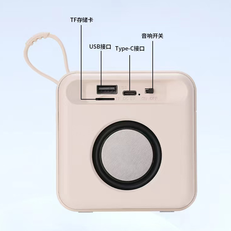 国境を越えた新型無線bluetooth音響屋外大音量bluetoothスピーカ携帯カードUSBギフト音響工場|undefined