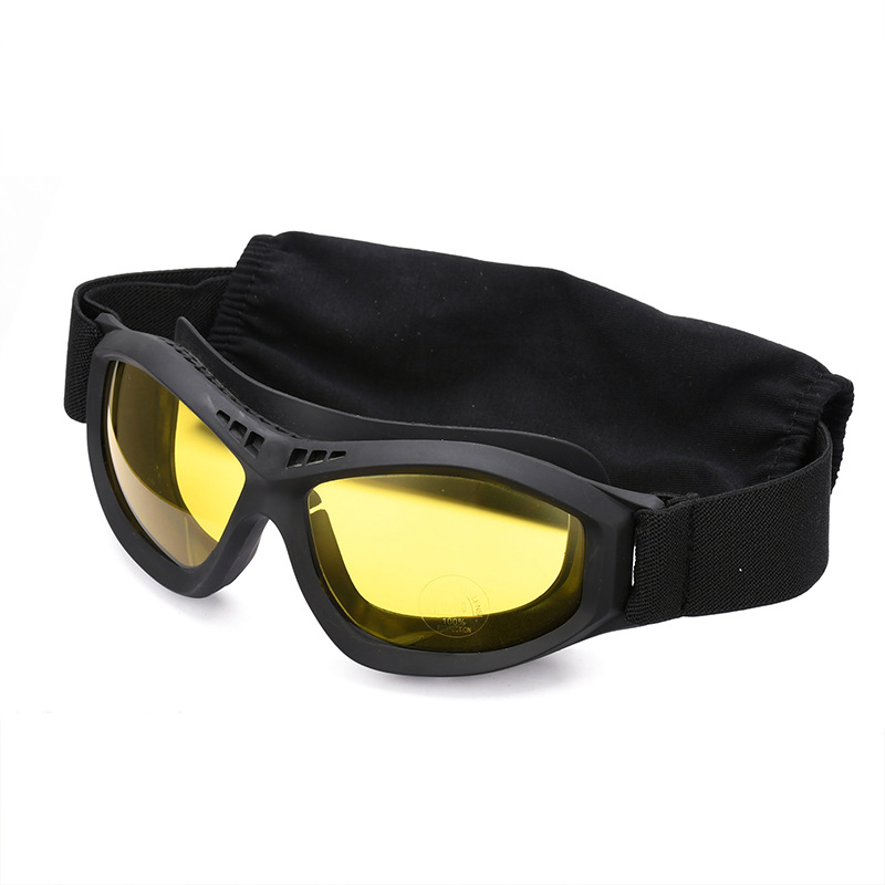 Gafas Tácticas de Protección Desert Locust, Marco de TPU y Lente de PC, Antibalas, para Deportes Tácticos